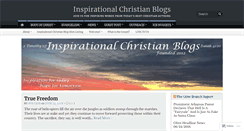 Desktop Screenshot of inspirationalchristiansfortoday.com